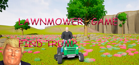 割草机游戏：找到特朗普/Lawnmower Game: Find Trump