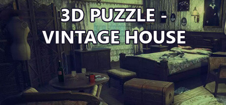 3D 拼图 - 老式房子/3D PUZZLE - Vintage House