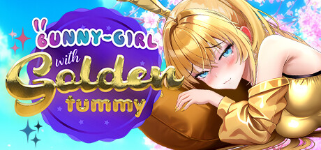 Bunny-girl with Golden tummy